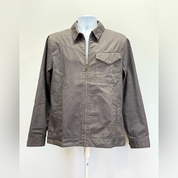 VOLCOM Men’s gray lined full zip jacket size M. - Picture 1 of 13